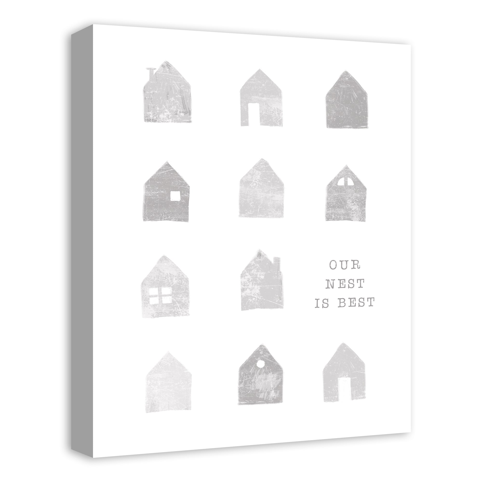 Our Nest Is Best 16" x 20" Canvas Wall Art